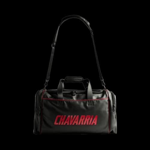 Adidas x Willy Chavarria Premium Leather Gym Bag 'Black'
