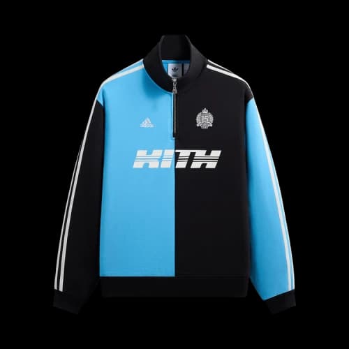 Kith x Messi For Adidas Fleece Quarter Zip 'Night Navy'