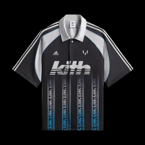 Kith x adidas Messi Football Printed Jersey Shirt