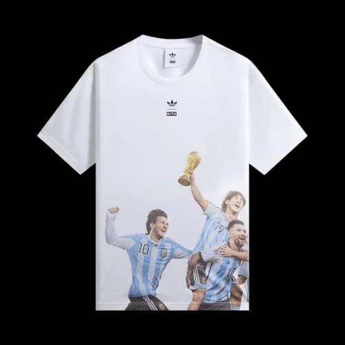 Kith x Messi For Adidas World Cup Graphic Tee 'White'
