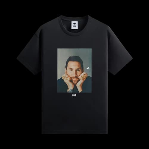 Kith x Messi For Adidas Graphic Tee 'Black'