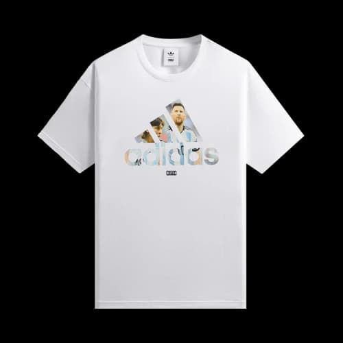 Kith x Messi For Adidas Graphic Tee 'White'