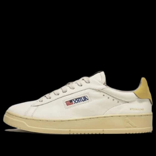 Autry Dallas Low Leather 'White Beige' (Women's)
