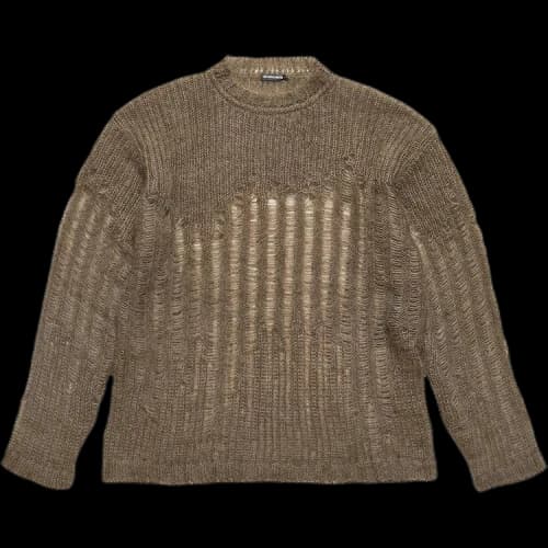 Ann Demeulemeester Ingvar Oversize Jumper 'Green'