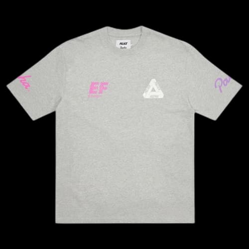 Palace x Rapha EF Education First T-Shirt 'Grey'