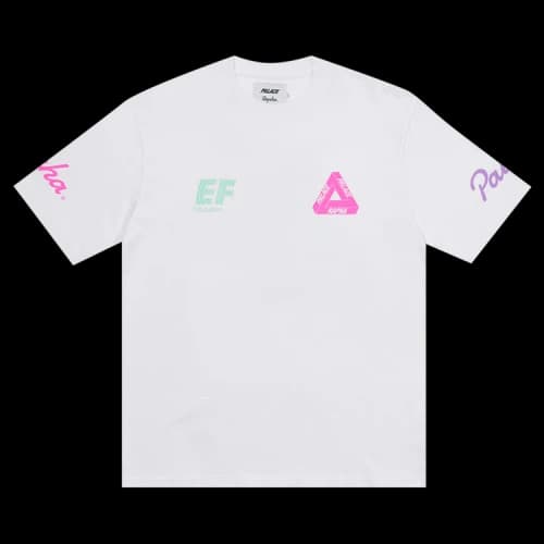Palace x Rapha EF Education First T-Shirt 'White'