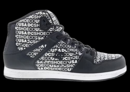DC Pure High Top SE Black White