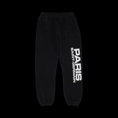 GOAT Exclusive Paris Saint-Germain Block Logo Sweatpants 'Black'