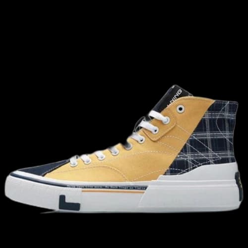 Li-Ning Weiwu Canvas HI Skate 'Yellow Black'