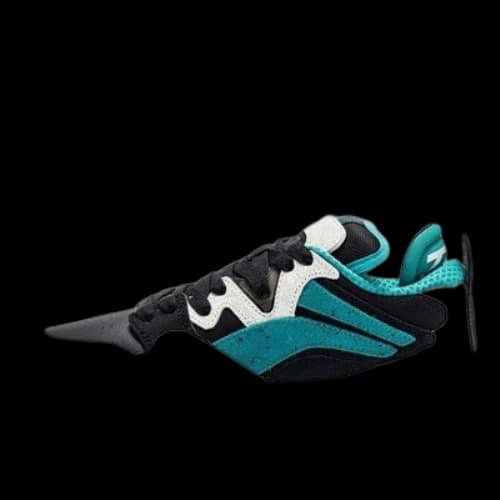 Li-Ning Wave Pro 'Black White Green'