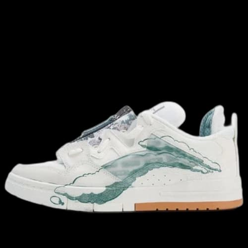 Li-Ning Wave Pro x OG_SLICK 'White Green Brown' (Women's)