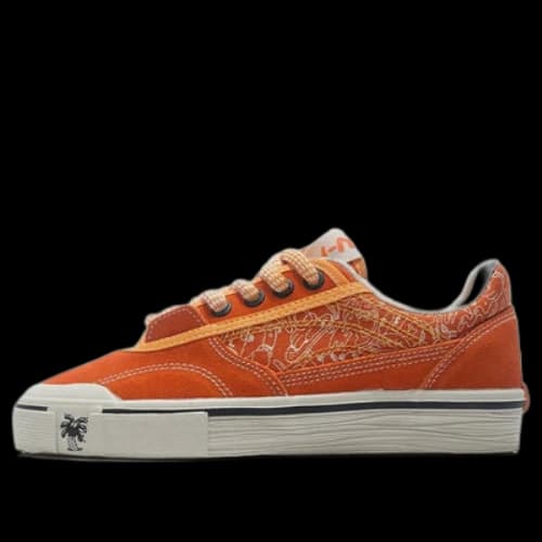 Li-Ning Skate Shoes x STEVEN HARINGTON 'Orange White' (Women's)