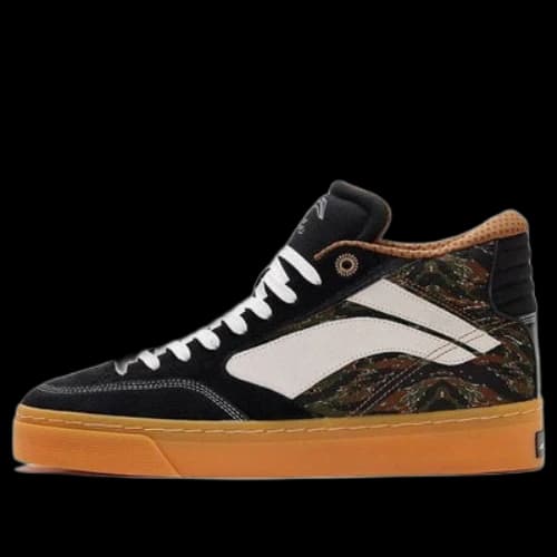 Li-Ning 180 Cozy Skateboarding Shoes Black Camouflage