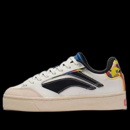 Li-Ning BadFive Wave 180 Low x Pablo Lentile 'White Black' (Women's)
