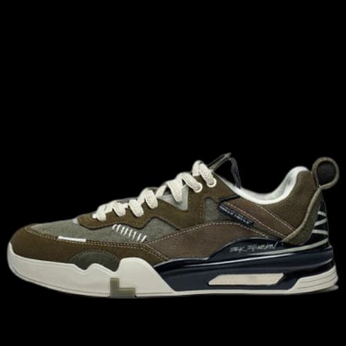 Li-Ning Ellington Skateboarding Shoes 'Olive Green'