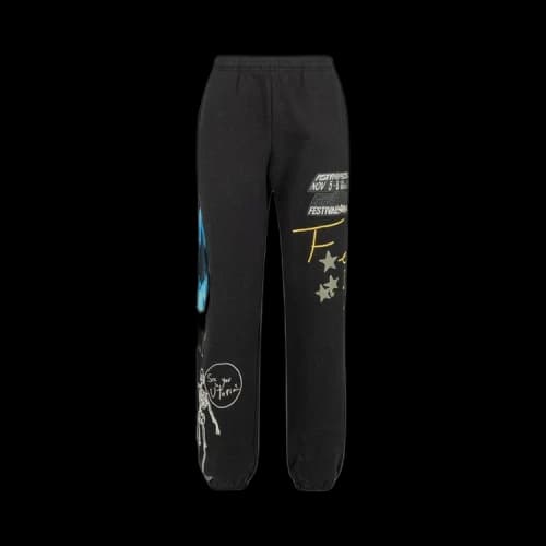 Cactus Jack by Travis Scott Official Astrofest '21 Sweats 'Black'