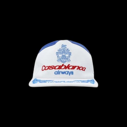 Casablanca Airways Embroidered Cap 'Casablanca Airways/White'