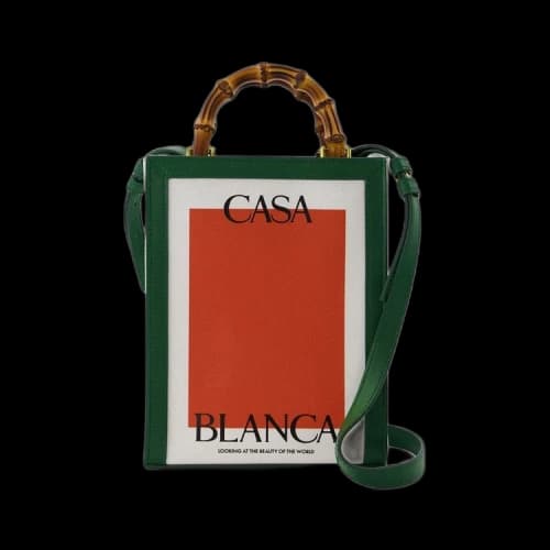 Casablanca Logo Printed Tote Bag 'Orange'