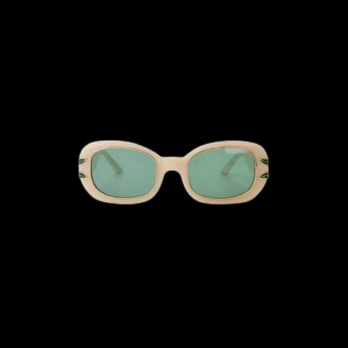 Casablanca Cat Eye Sunglasses 'Beige'