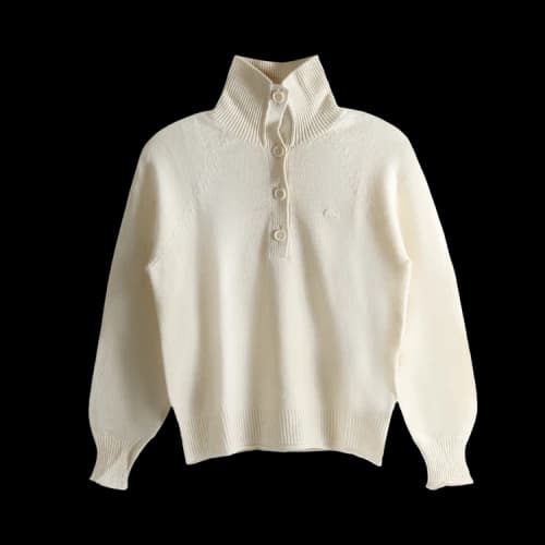 Lacoste Carded Wool High Neck Sweater 'Lapland'
