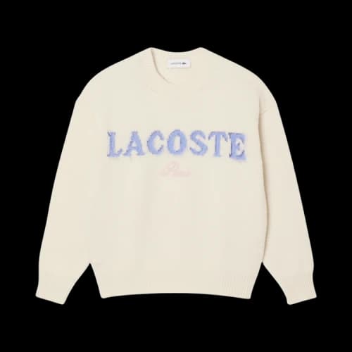Lacoste Intarsia Branded Wool Sweater 'Lapland'