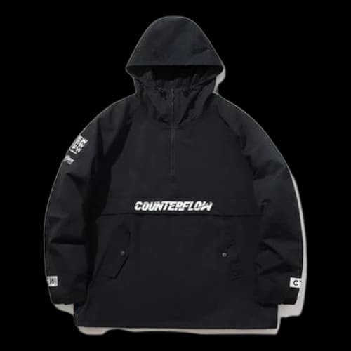 Li-Ning CF Series Alphabet Pattern Hooded Jacket Couple Style Black