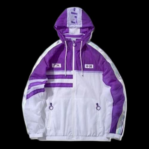 Li-Ning Windbreaker Warm Jacket 'Purple White'