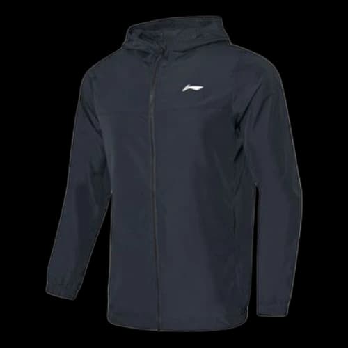 Li-Ning Training Series Logo Colorblock Hooded Jacket Black