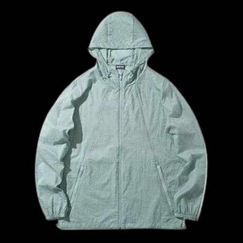 Li-Ning Solid Color Sports Hooded Jacket Green