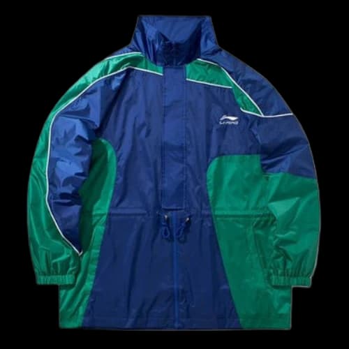 Li-Ning Paris fashion week SS20 Series Loose Sports Jacket Navy Blue