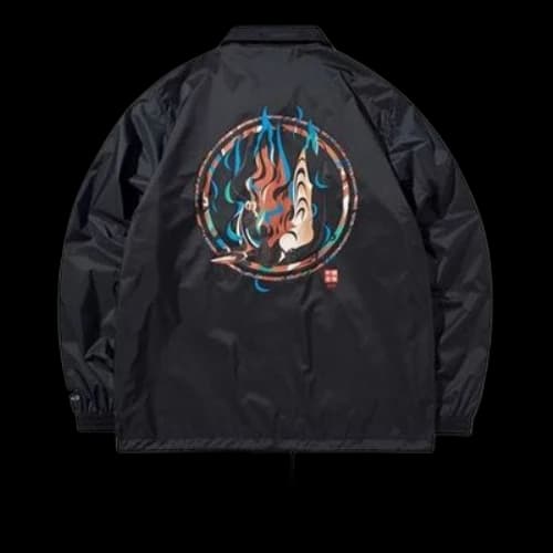 Li-Ning Graphic Coach Jacket Paris Fashion Week 'Black'