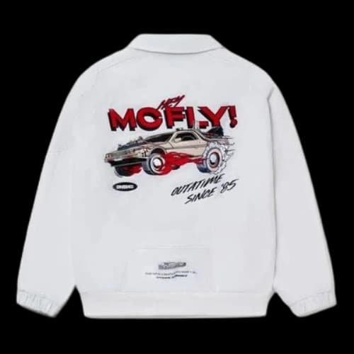 Li-Ning x Back To The Future Graphic Work Jacket 'White'