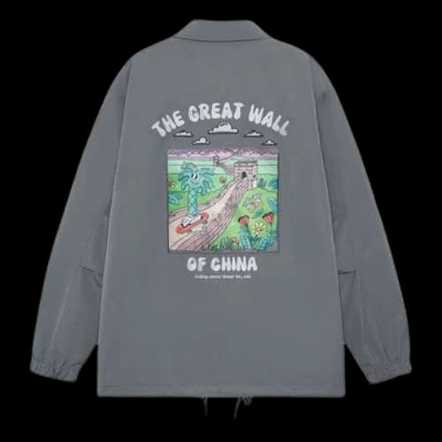 Li-Ning x Steven Harrington Graphic Jacket 'Grey'