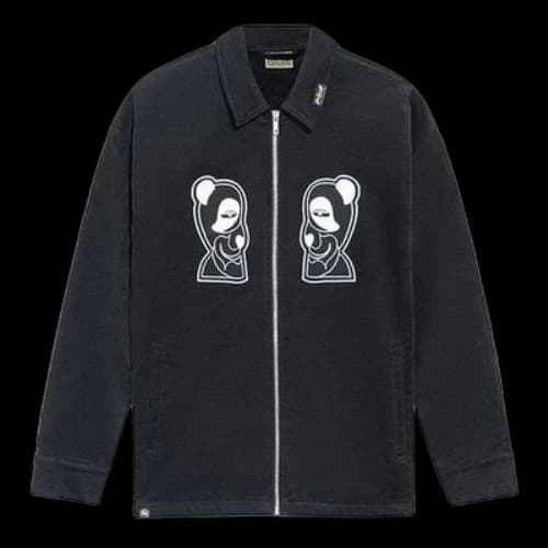 Li-Ning BADFIVE Pattern Loose Jacket 'Black White'