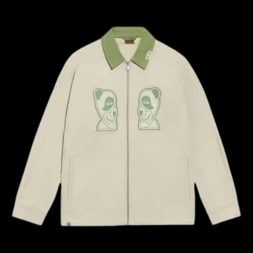 Li-Ning BadFive Pattern Loose Jacket 'Beige Green'