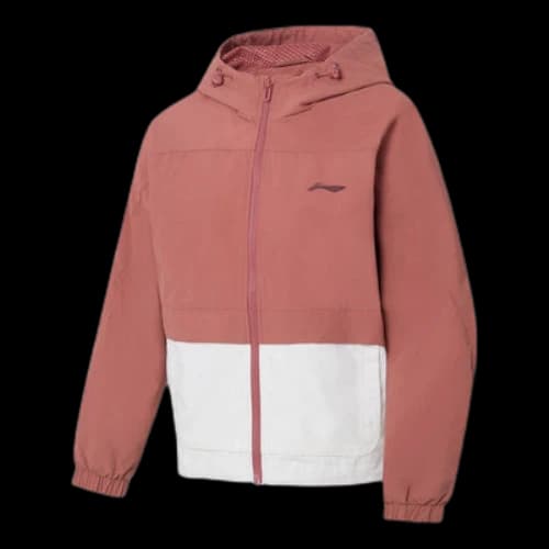 Li-Ning Gym Series Loose Sports Hooded Jacket 'Pink' (Women's)