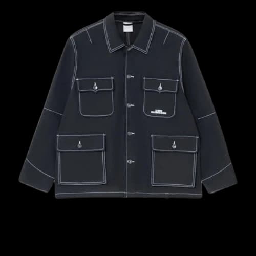 Li-Ning Skateboard Series Multiple Pockets Loose Jacket 'Black'