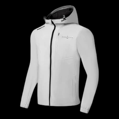 Li-Ning Logo Training Windbreaker 'Light Grey'