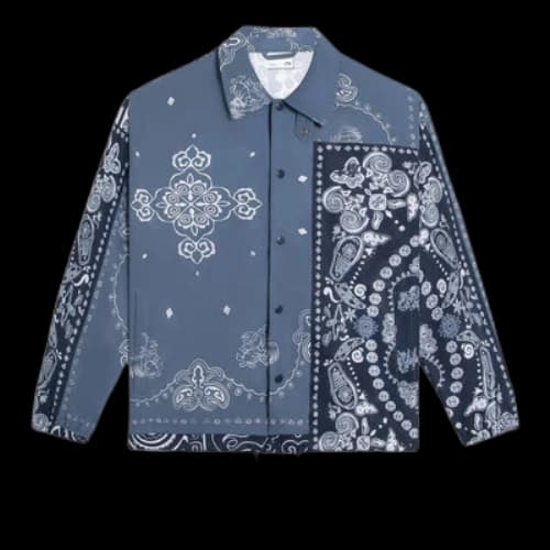 Li-Ning Paisley Graphic Jacket 'Indigo Blue'