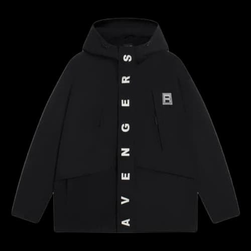Li-Ning x MARVEL Graphic Windbreaker 'Black White'