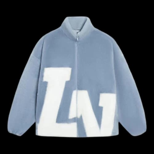 Li-Ning Big Logo Polar Fleece Jacket 'Sky Blue'