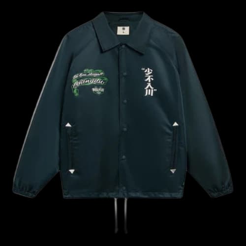 Li-Ning BadFive Graphic Loose Fit Jacket 'Black Green'