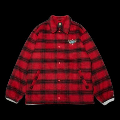Li-Ning Rijindoujin Casual Plaid Outerwear 'Red'