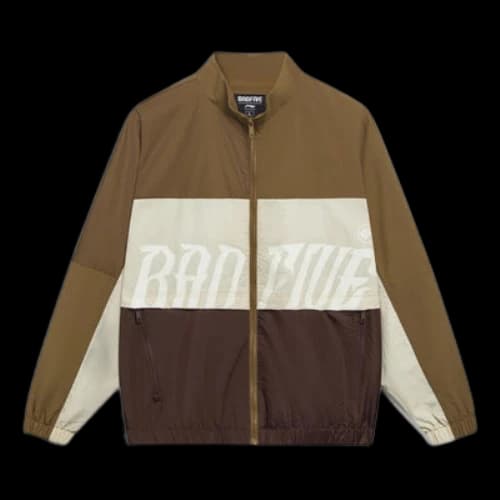Li-Ning BadFive Logo Color Block Jacket 'Khaki Brown'
