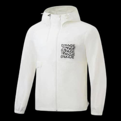 Li-Ning Way Of Wade Graphic Full Zip Hooded Jacket 'White'
