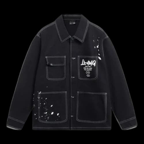 Li-Ning Graphic Jacket 'Black'