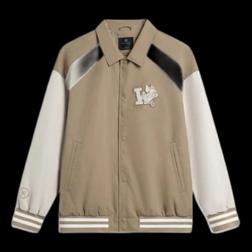 Li-Ning Way Of Wade Logo Woven Coach Jacket 'Light Brown Beige'