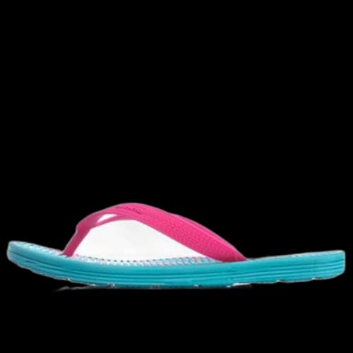 Li-Ning Disney Crossover LN Floper Blue Pink Slippers (Women's)