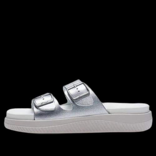 Li-Ning Clap Stylish Casual Fashion Silver Slippers (Women's)
