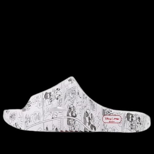 Li-Ning x Disney Mickey Mouse Fashion Slippers 'White Multi' (Women's)
